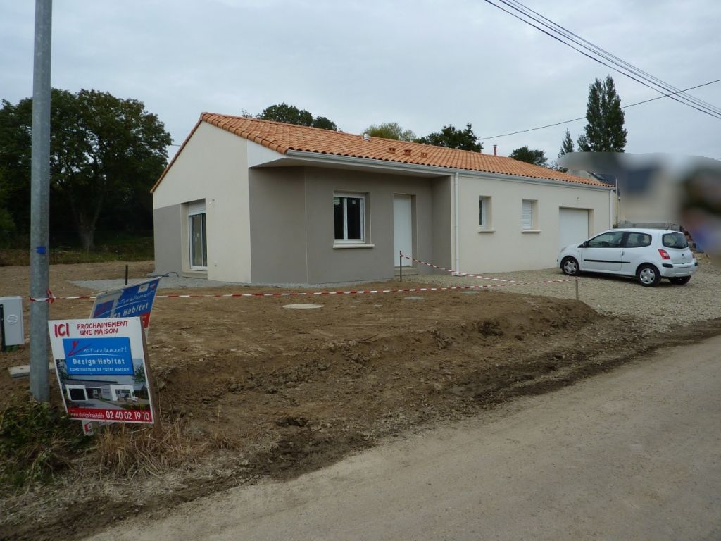 Terrassement: Façade sud