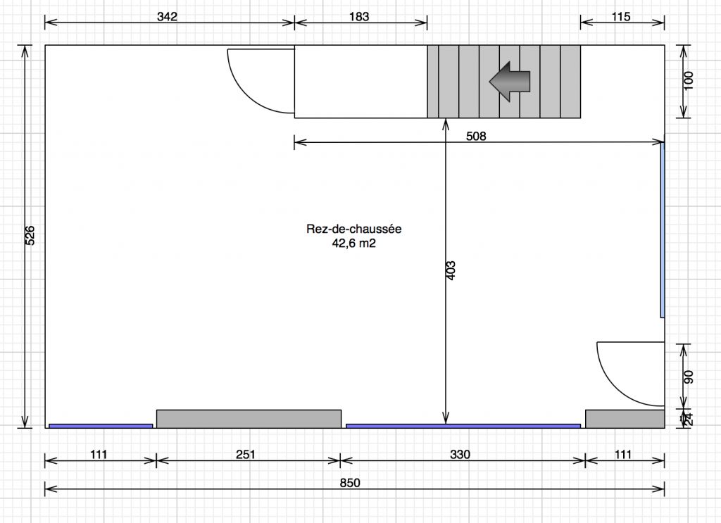 plan RDC mtrage