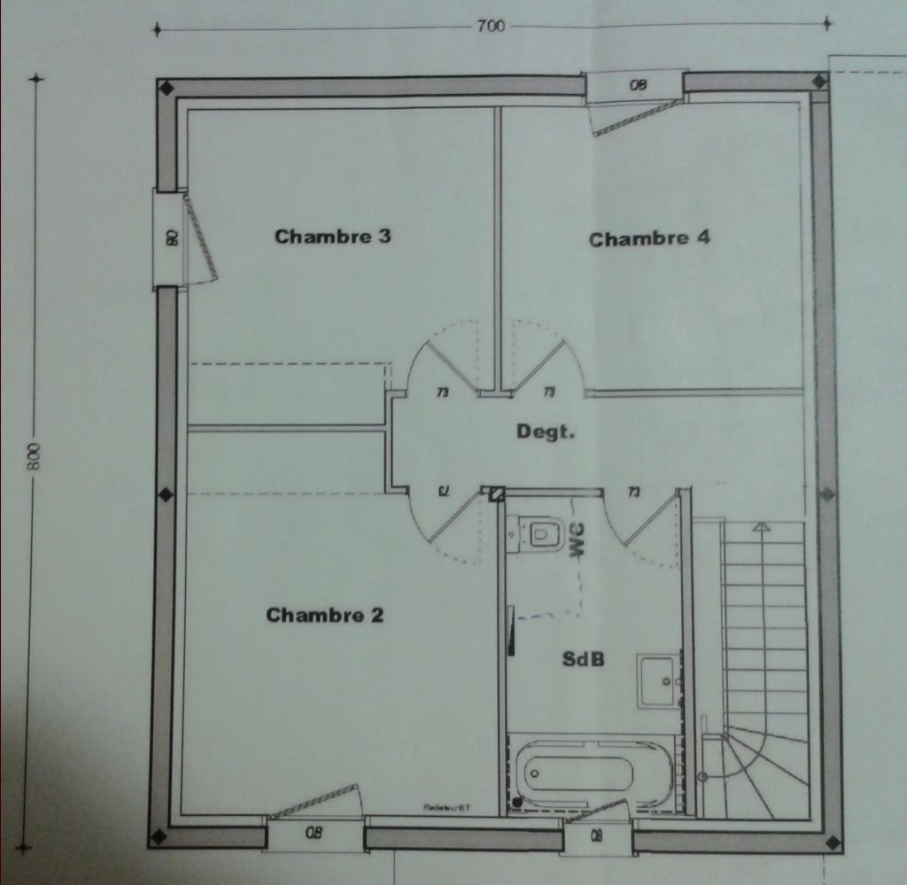 Plan TRECOBAT V1 - Etage