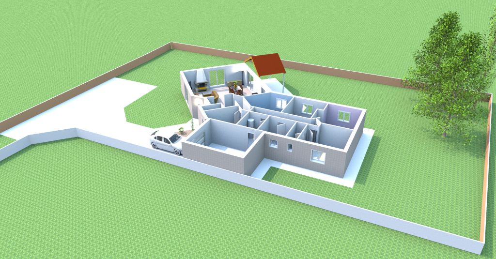 PLan avec Sweet home 3D