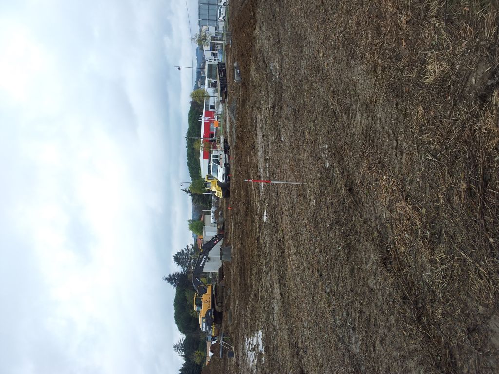 Travaux dans le lotissement
