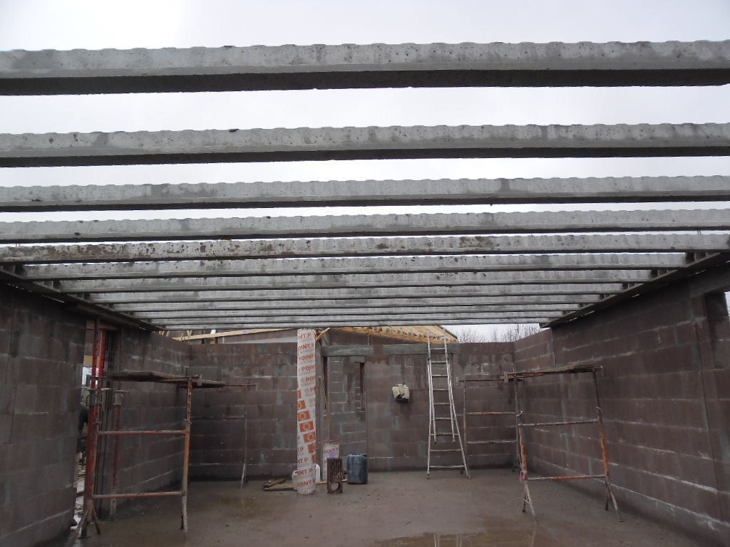 poutrelles du garage