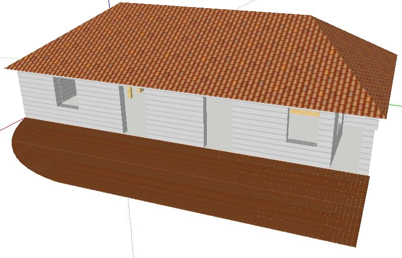 Voila pour la forme de la future terrasse