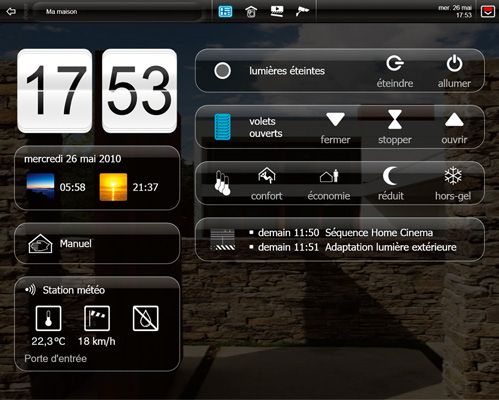 Application Hager Domovea (pour plus tard !).