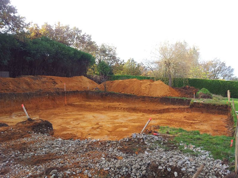 Fin du terrassement