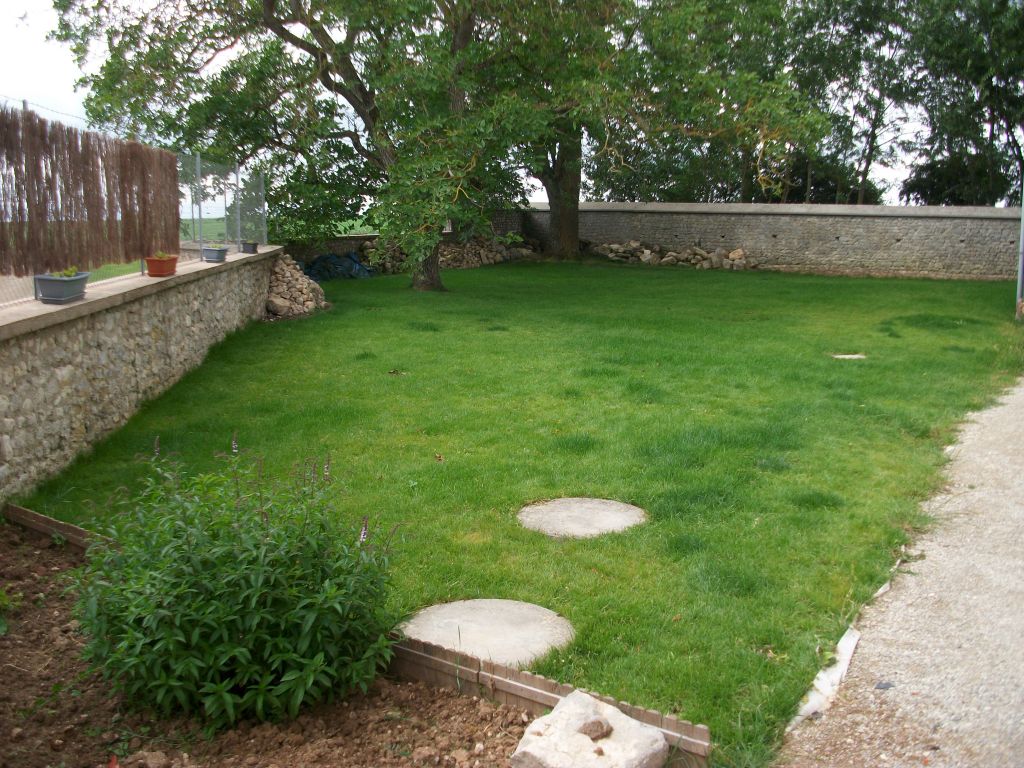 pelouse terminée