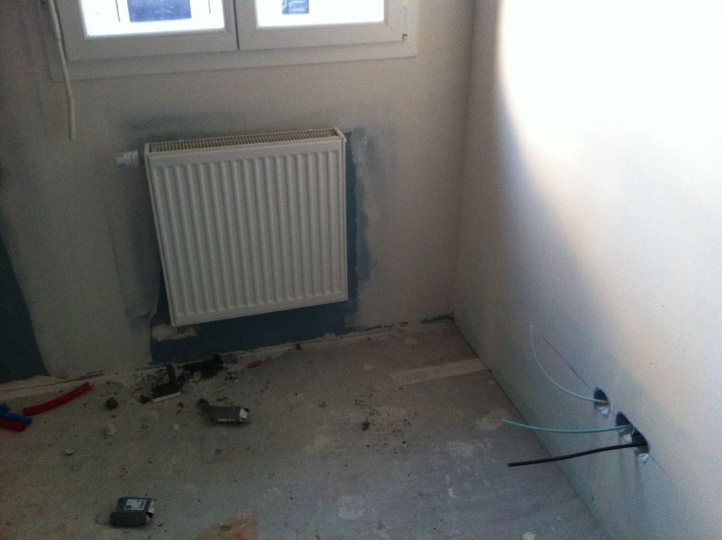 Un des radiateur de l'étage.