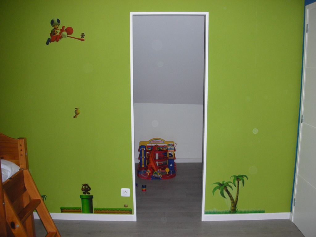 Déco Mario chambre de Noah