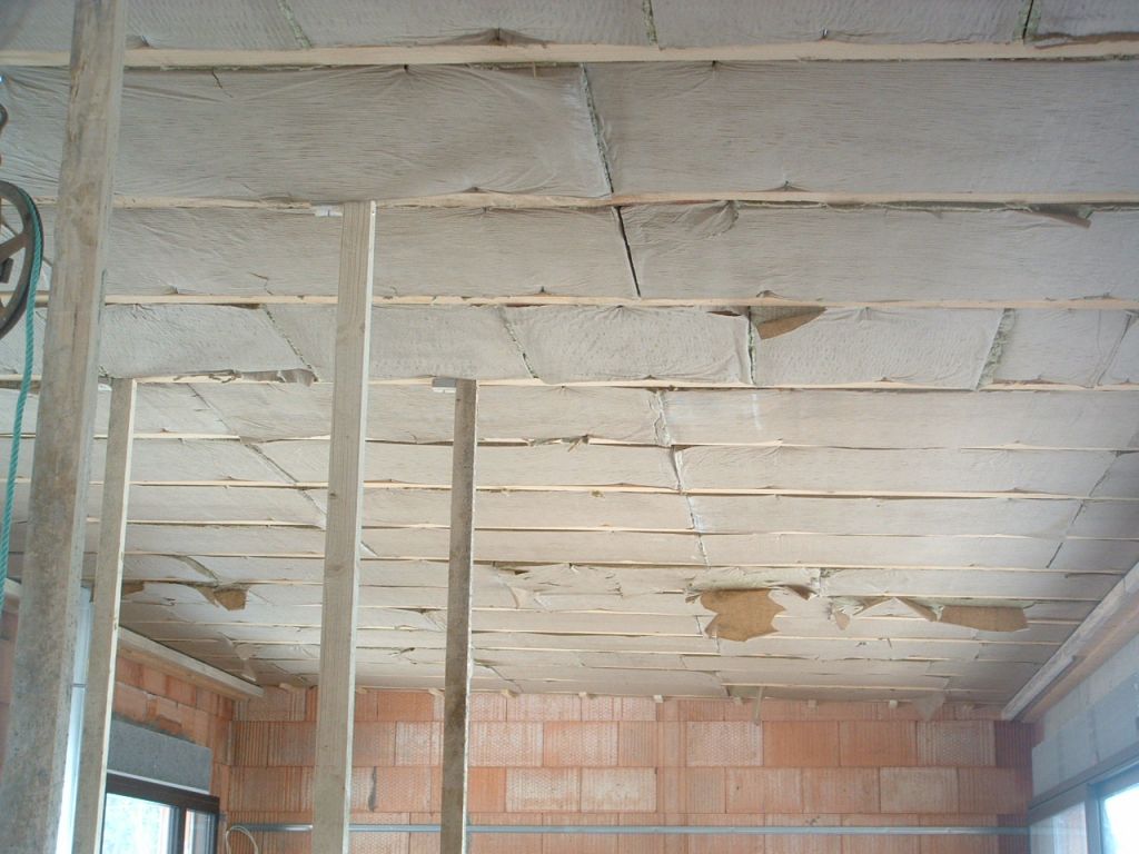 Isolation du plafond