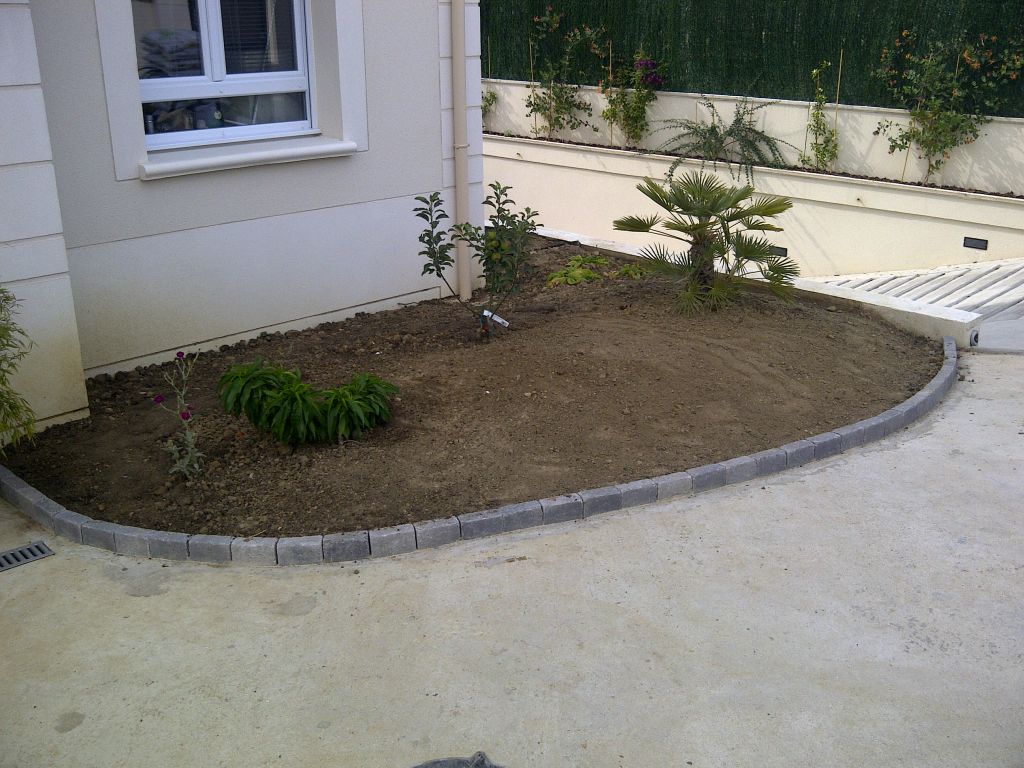 Parterre de marbre blanc paillets (prparatifs)