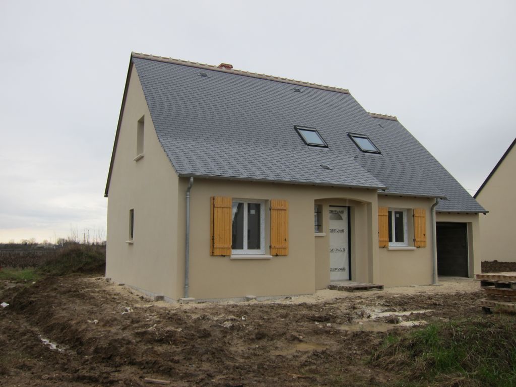enduit façade nord