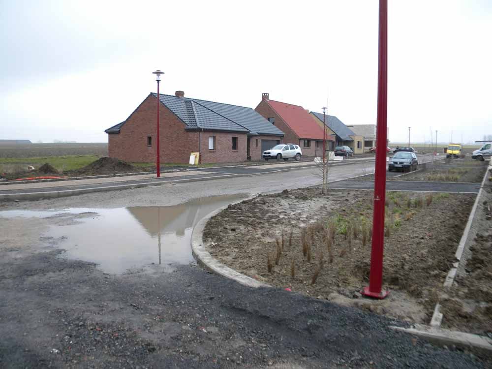 lampadaire, et falque sur un ternaire visiblement pas super plat...