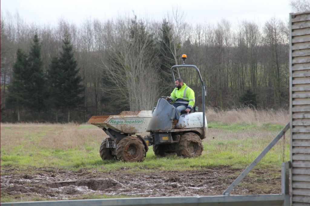 Un Dumper en action