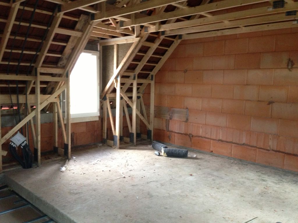 emplacement de la 2eme chambre e l'étage