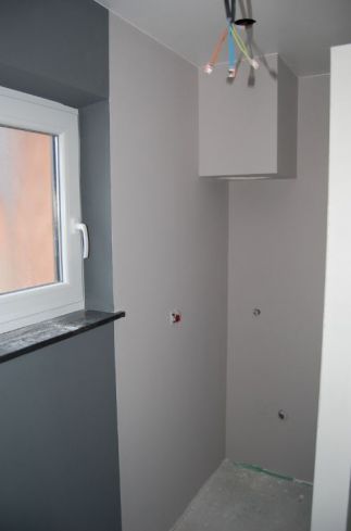 peinture SDB du RDC, passe linge