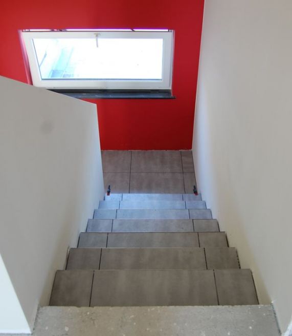 Escalier vu d'en haut