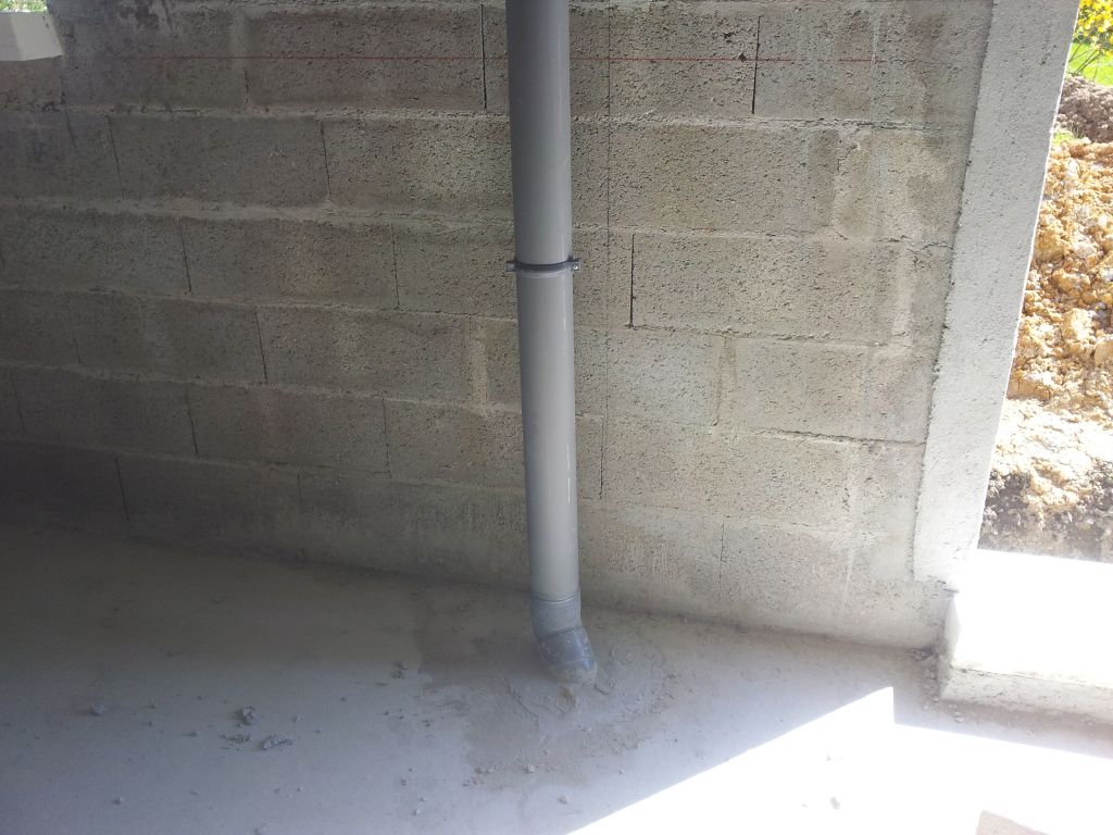 �vacuation de la salle de bain
