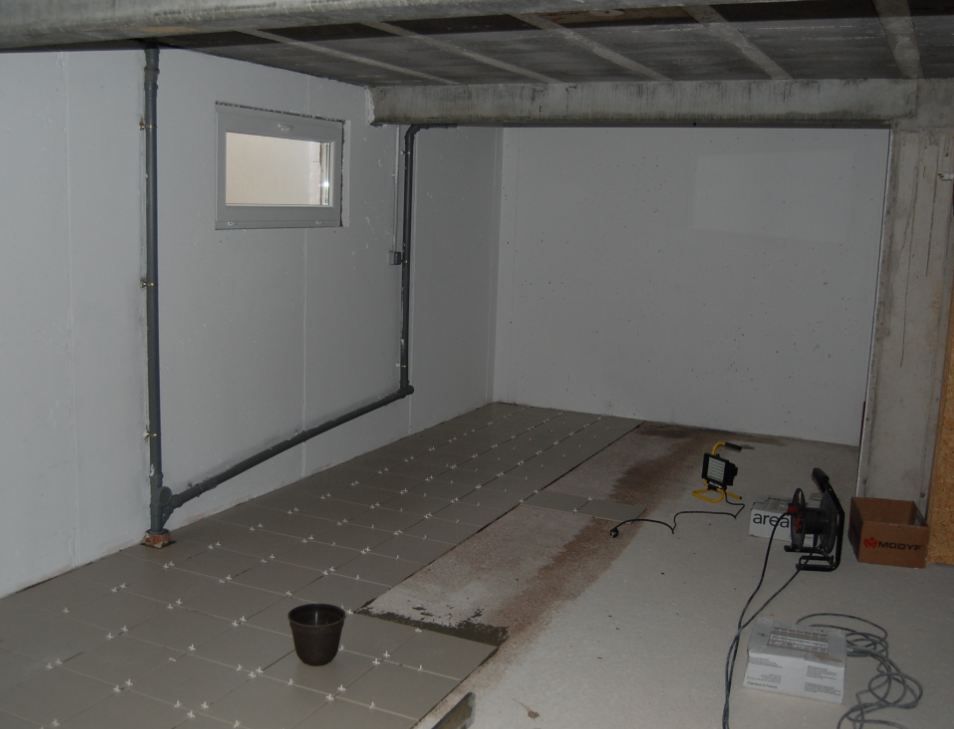 carrelage 30x30 sous-sol
