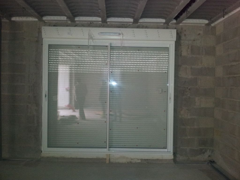 Baie vitr�e (2m40) de la salle � manger