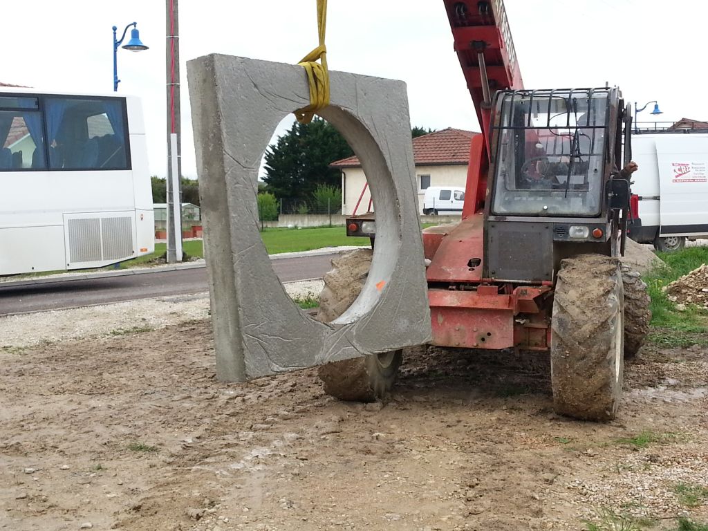 finalement le cadre est en l'air