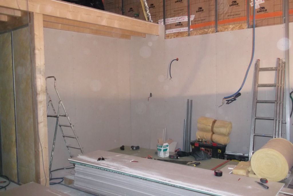 Mise en place des cloisons