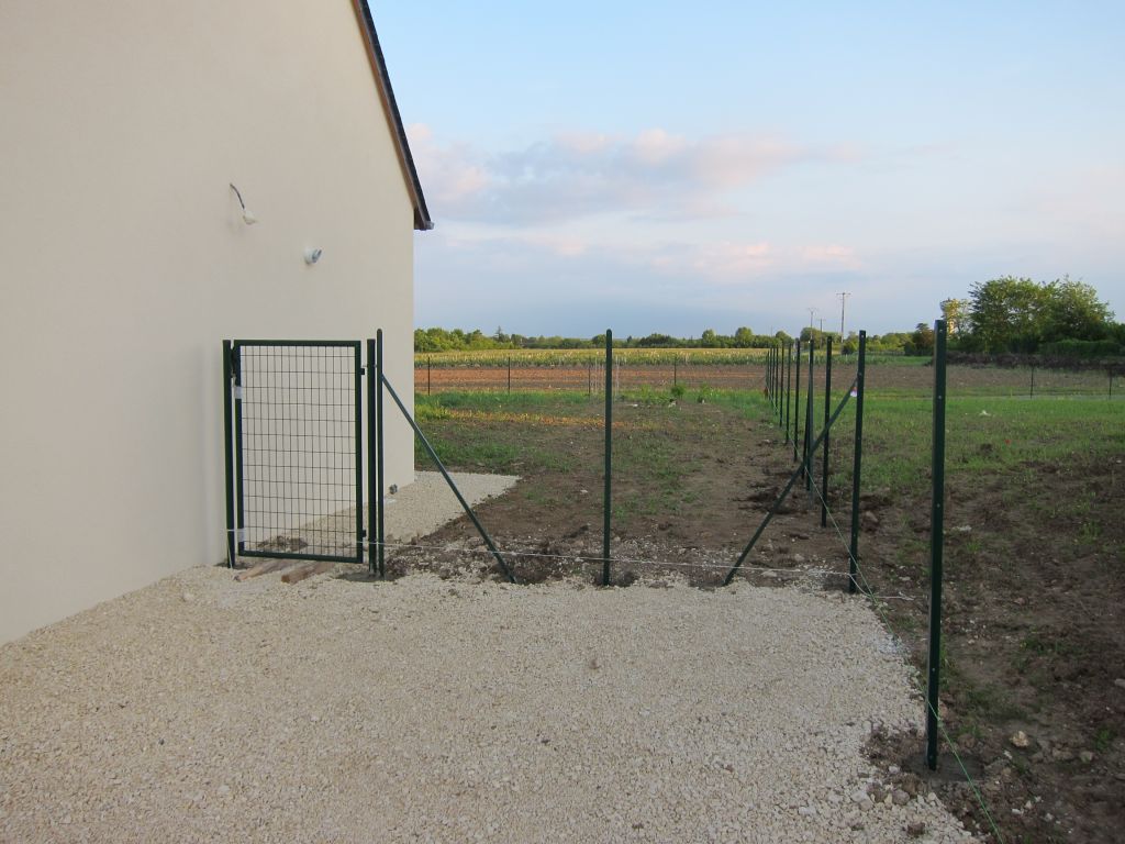 vue des piquets et du portillon