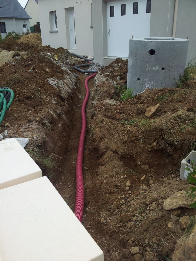 La tranchée EDF/GAZ