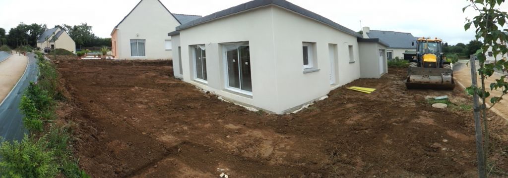 Fin du terrassement