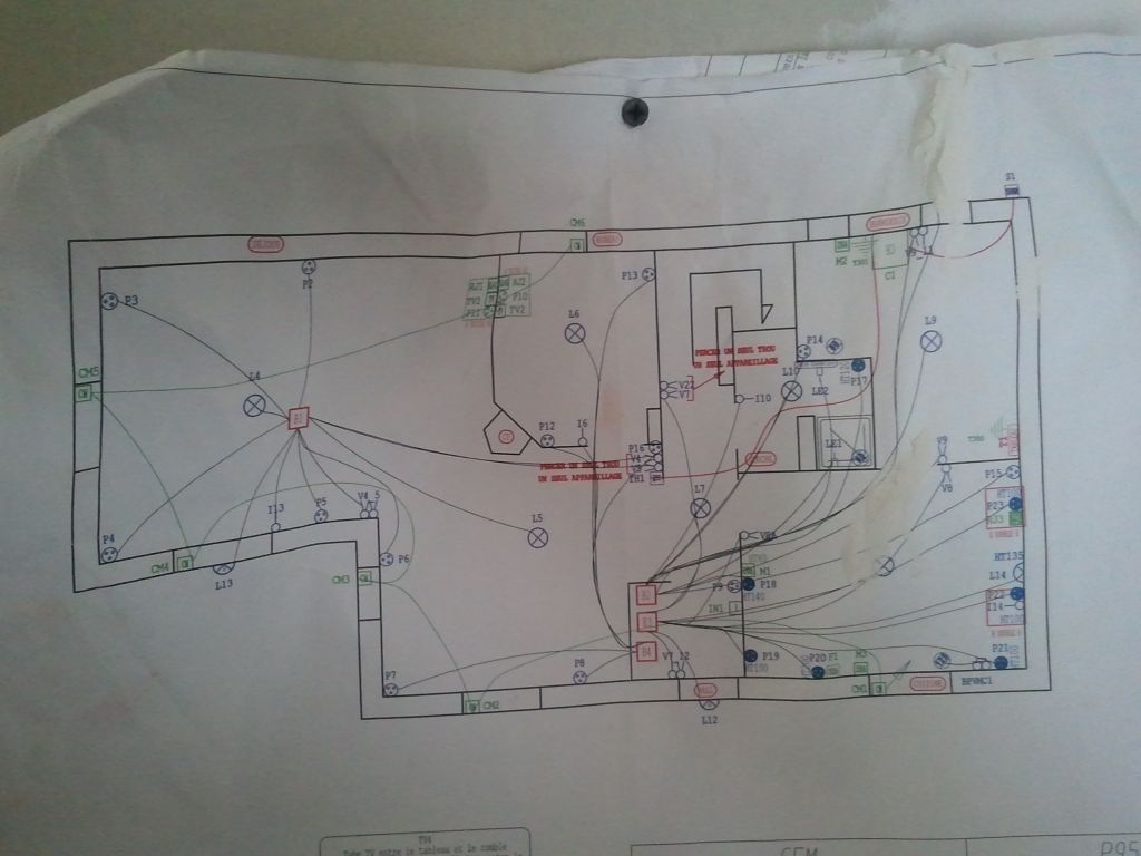 Plan électrique du rdc