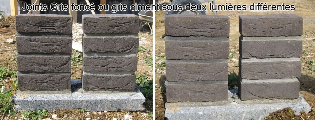 Choix du joint des brique
