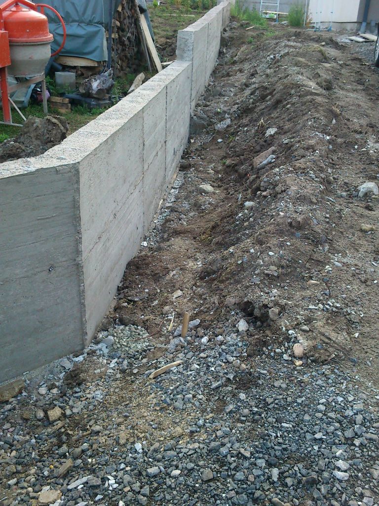 Le mur finit