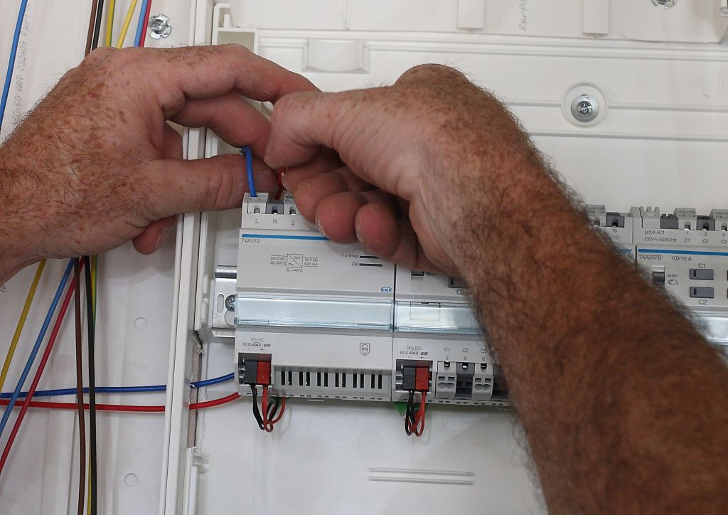 Tableau domotique KNX