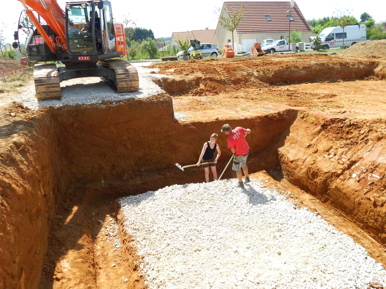 Couche de propret de la cave