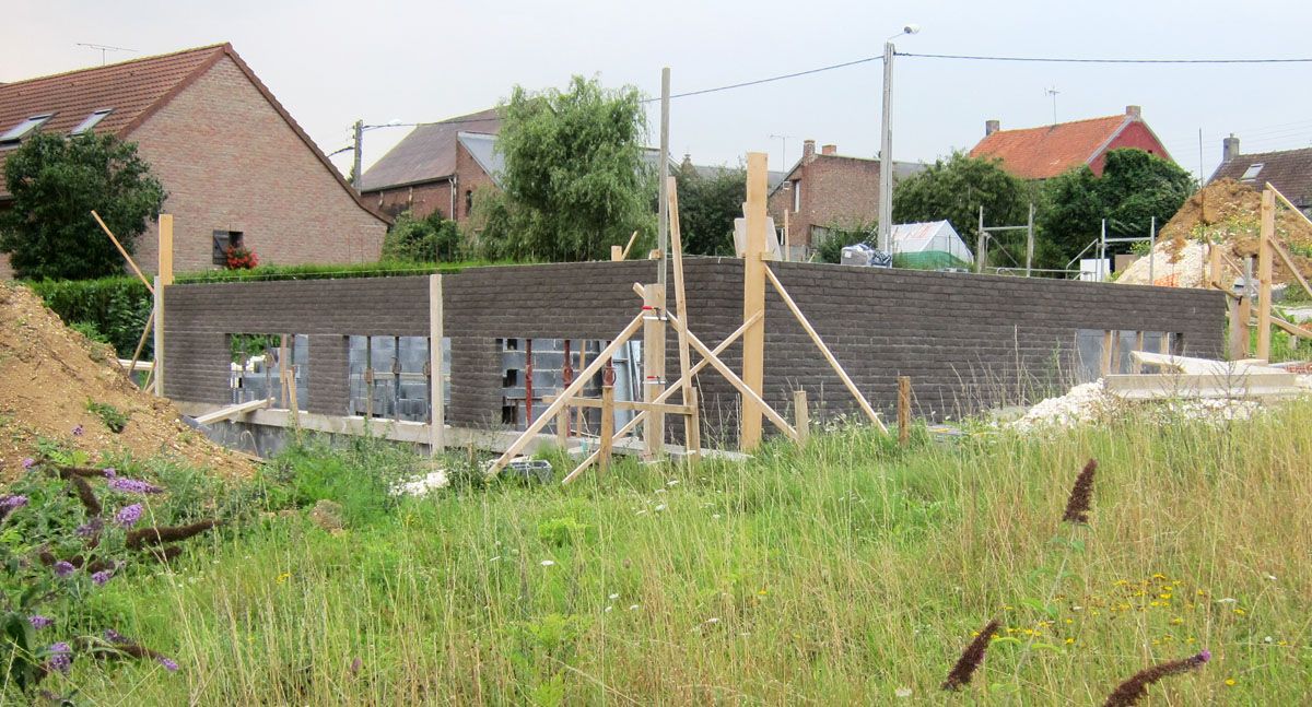 Elevation RdJ, brique Vandersanden Leto