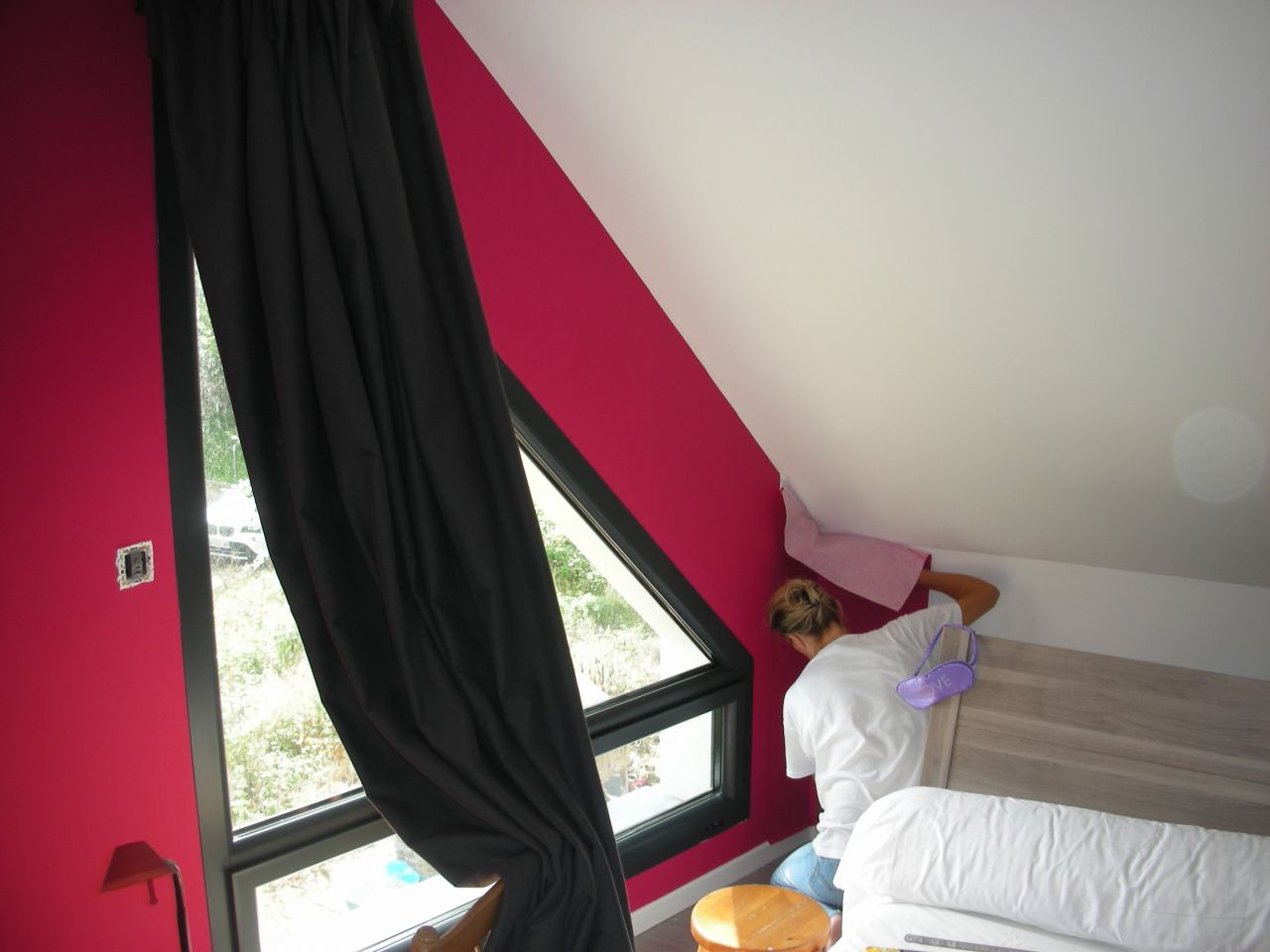 Papier peint de la chambre de Chloé