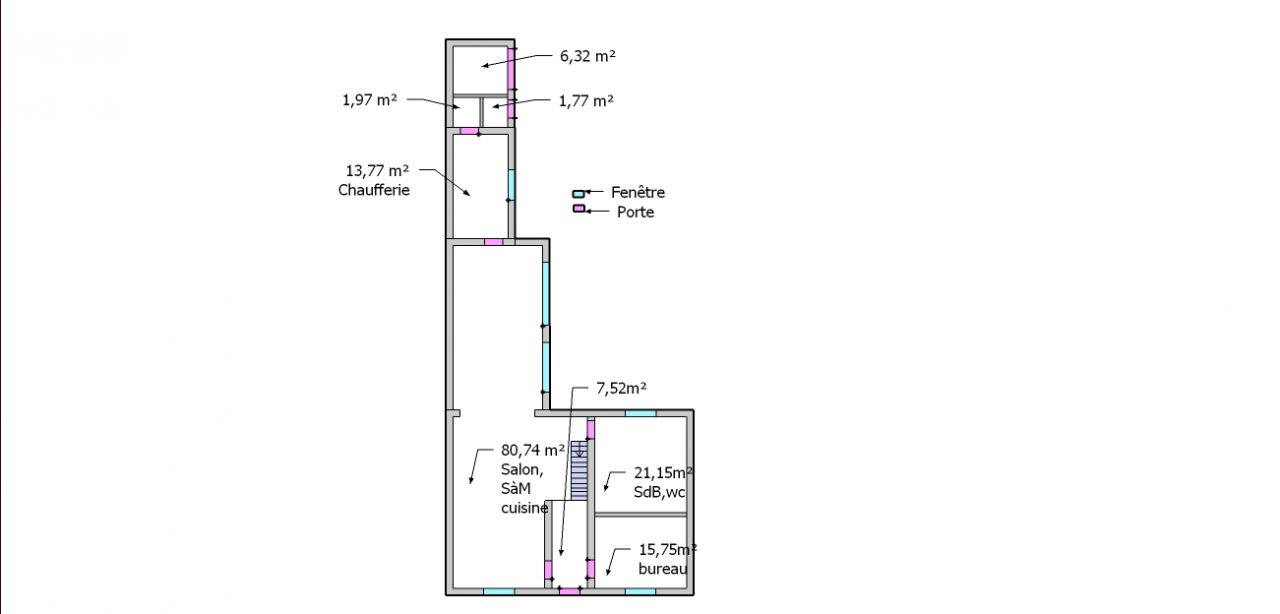 plan rdc aprs travaux