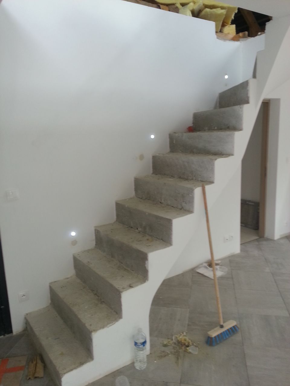 éclairage escalier