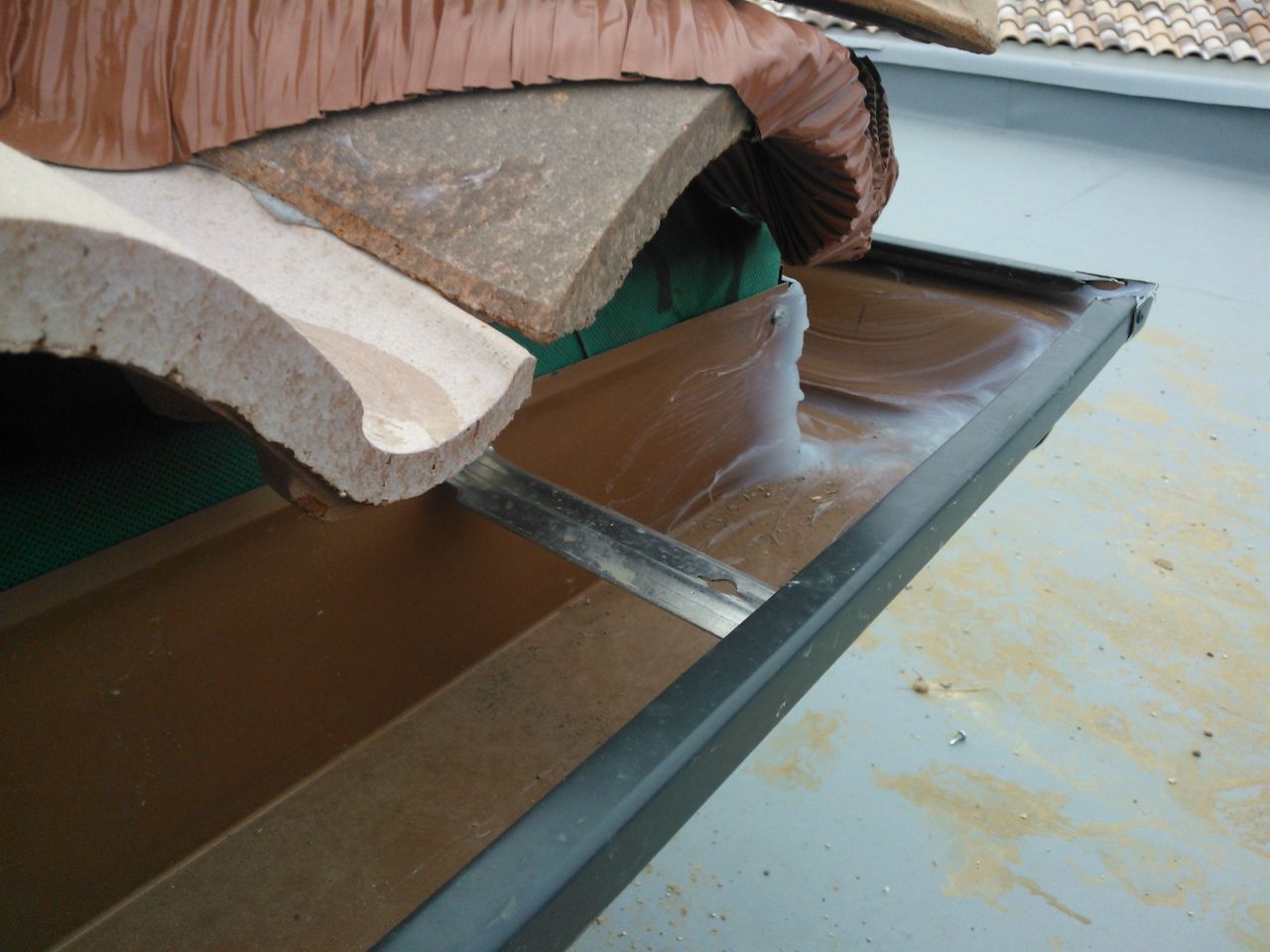 Angle de gouttière