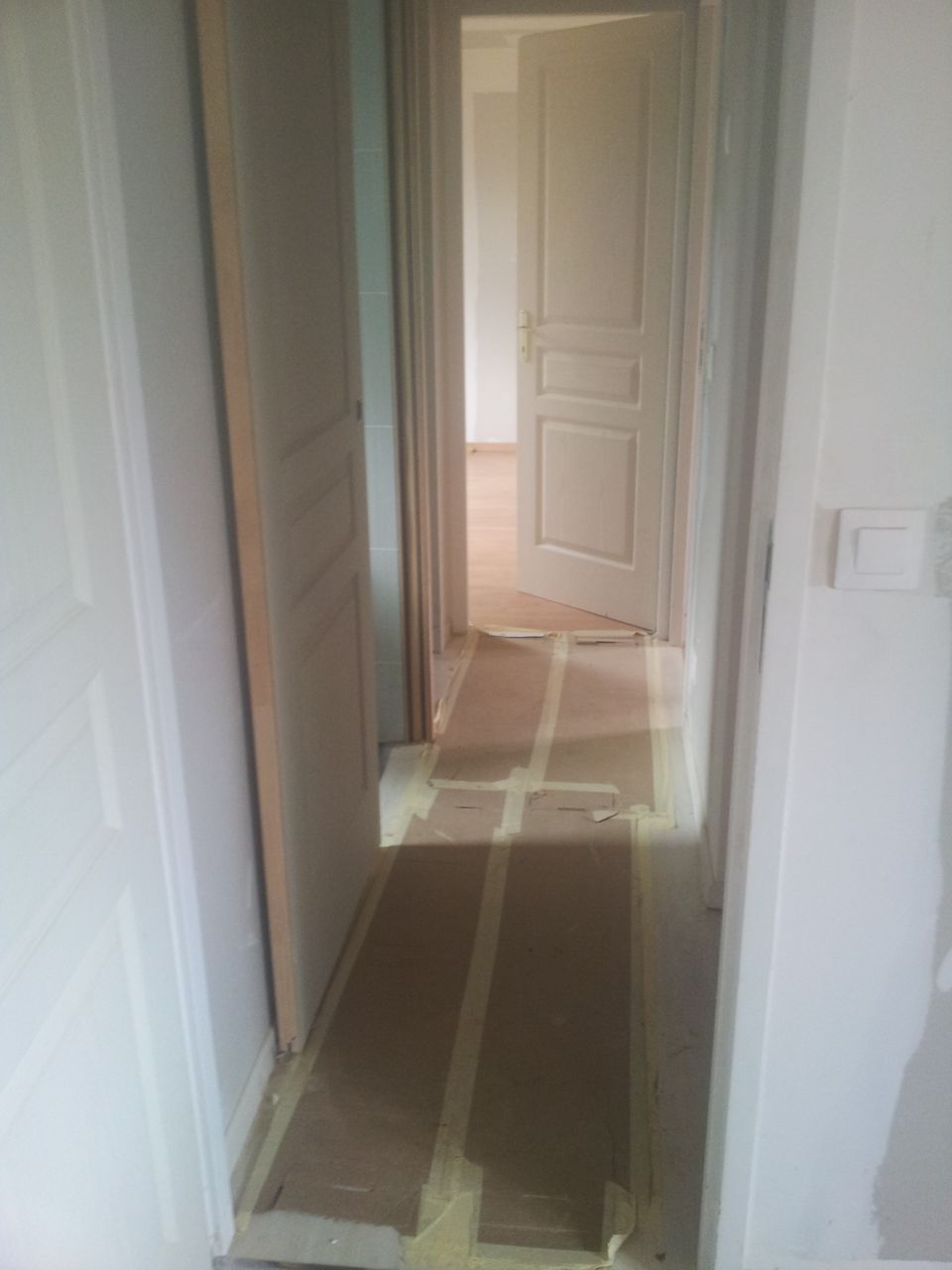 Parquet du dégagement