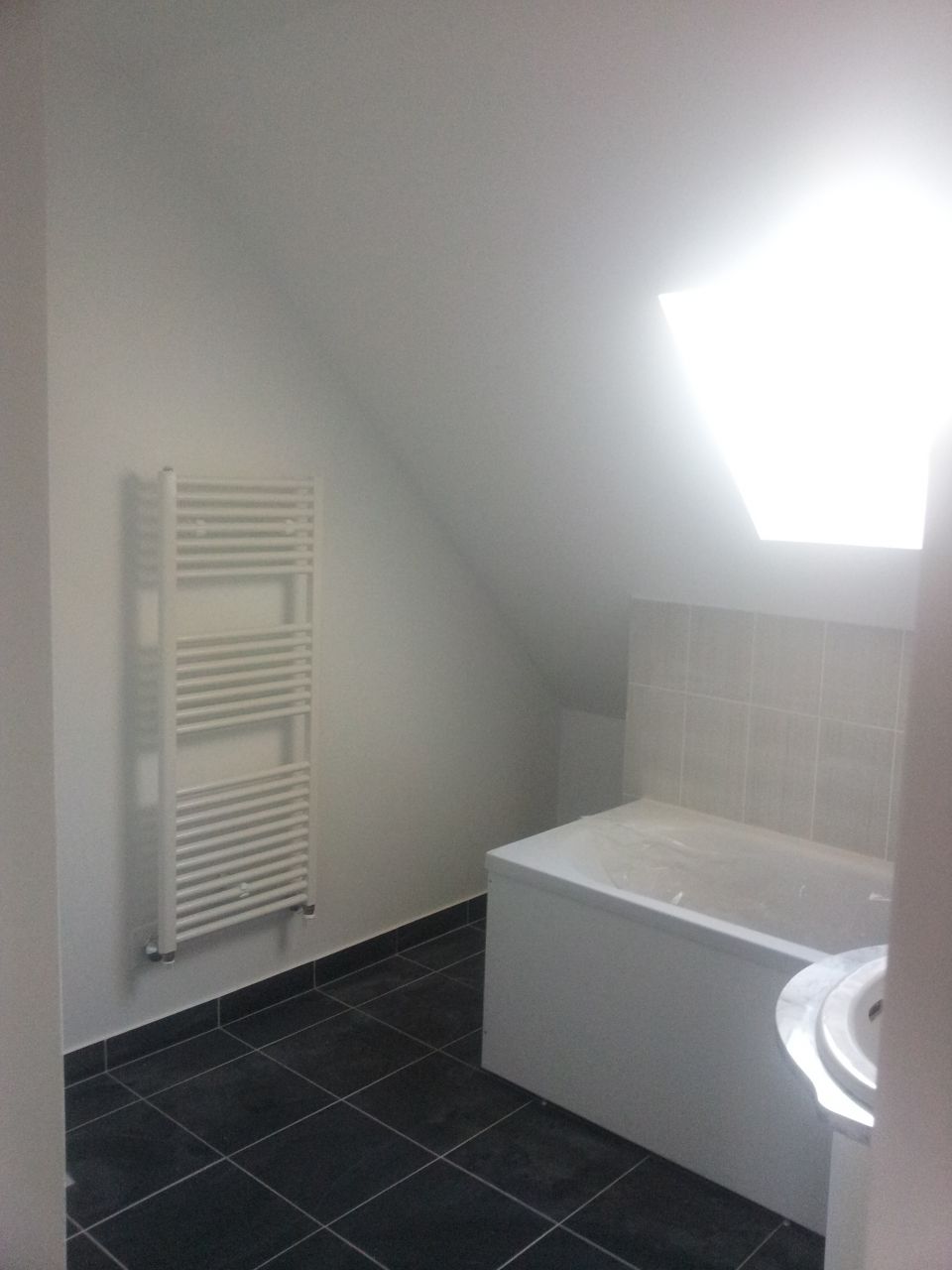 Peinture de la salle de bain
