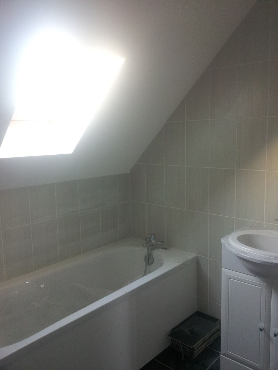 Peinture de la salle de bain