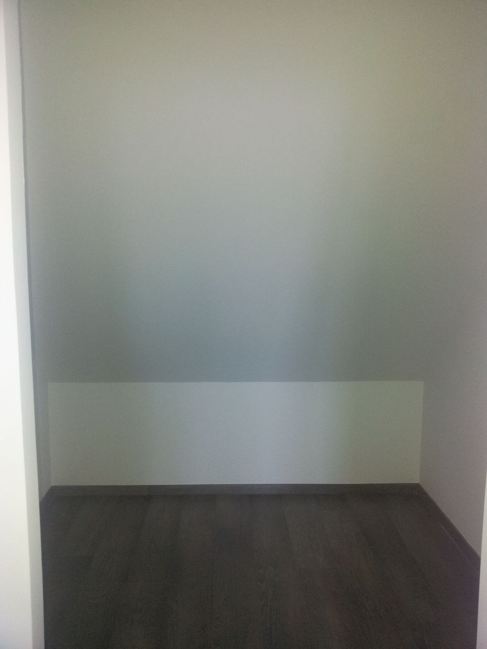 Peinture du dressing de la chambre 1