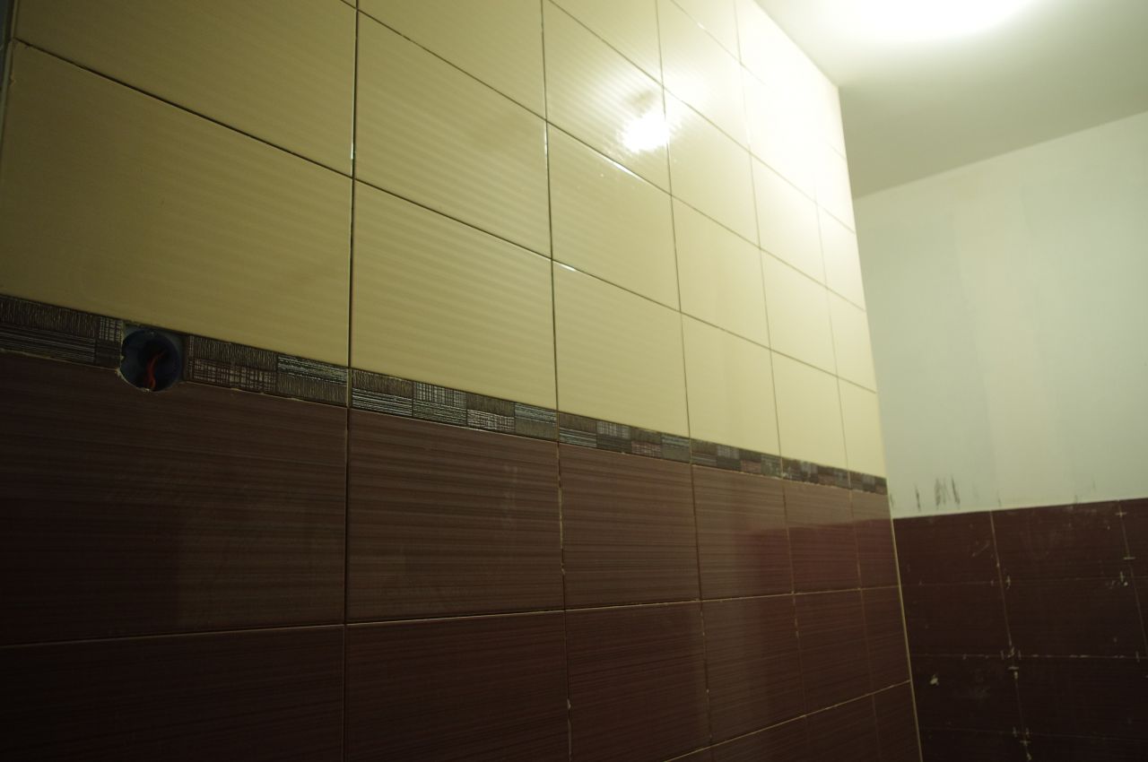 Carrelage de la salle de bain