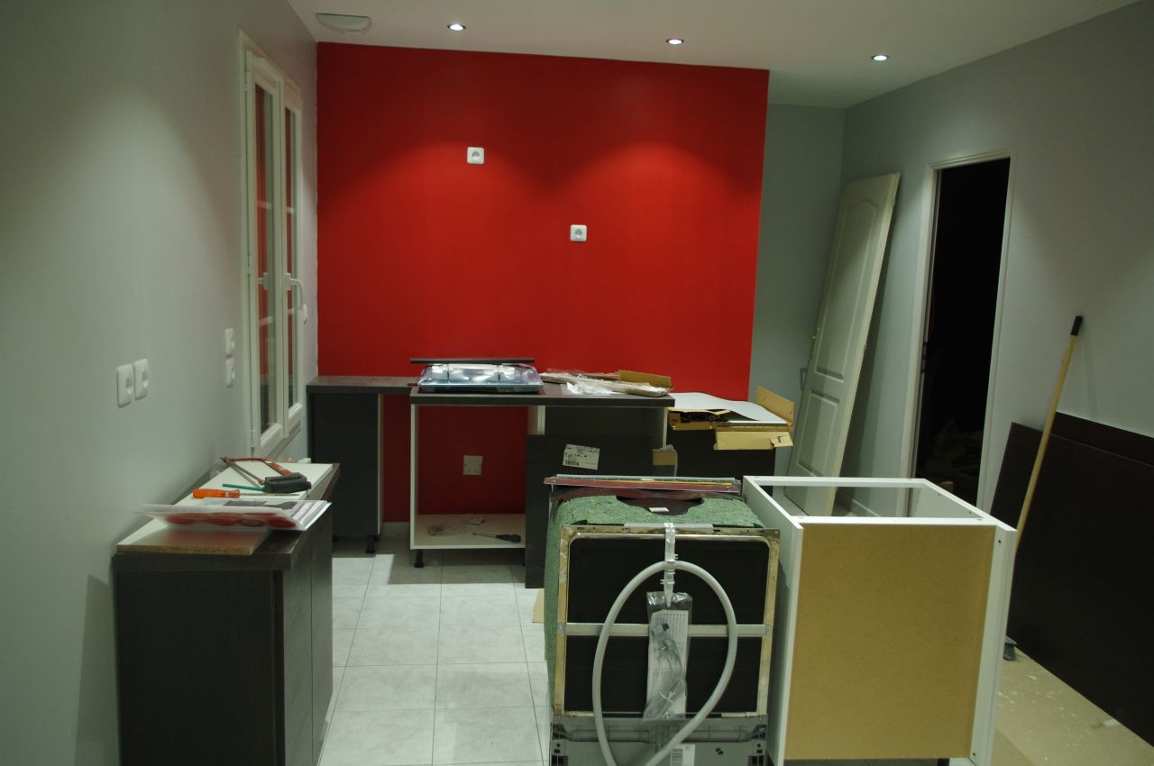 Installation de la cuisine