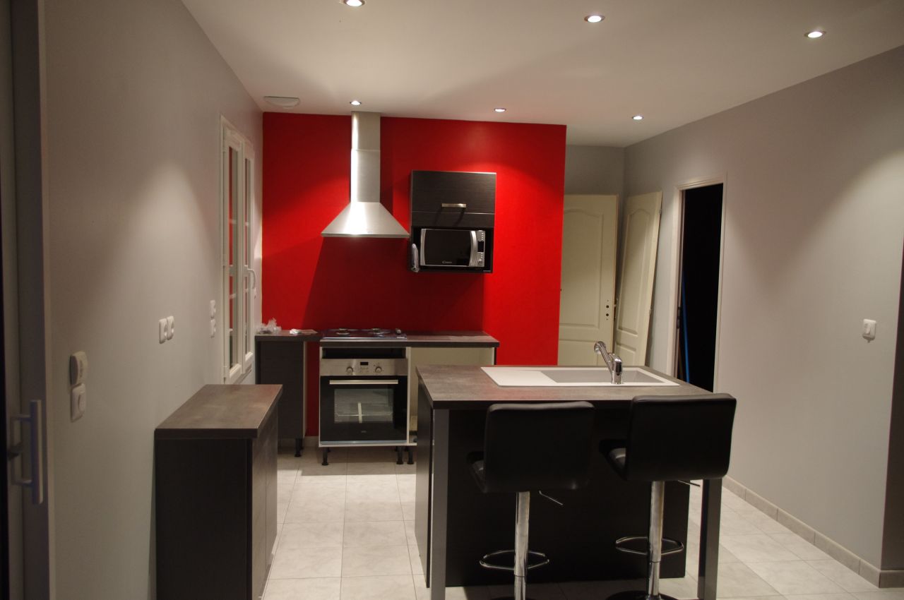 Installation de la cuisine