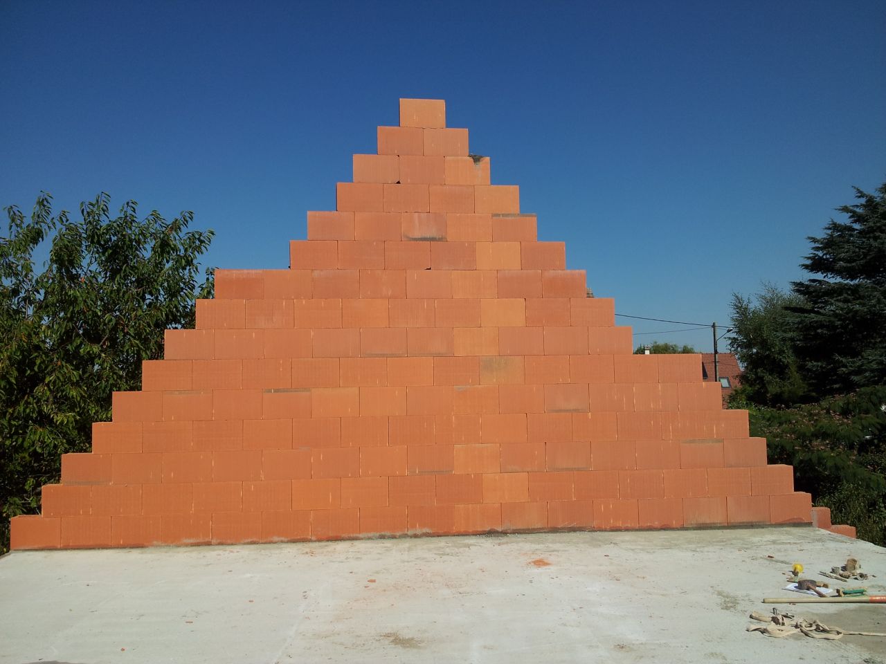Élévation des murs - Mur de droite