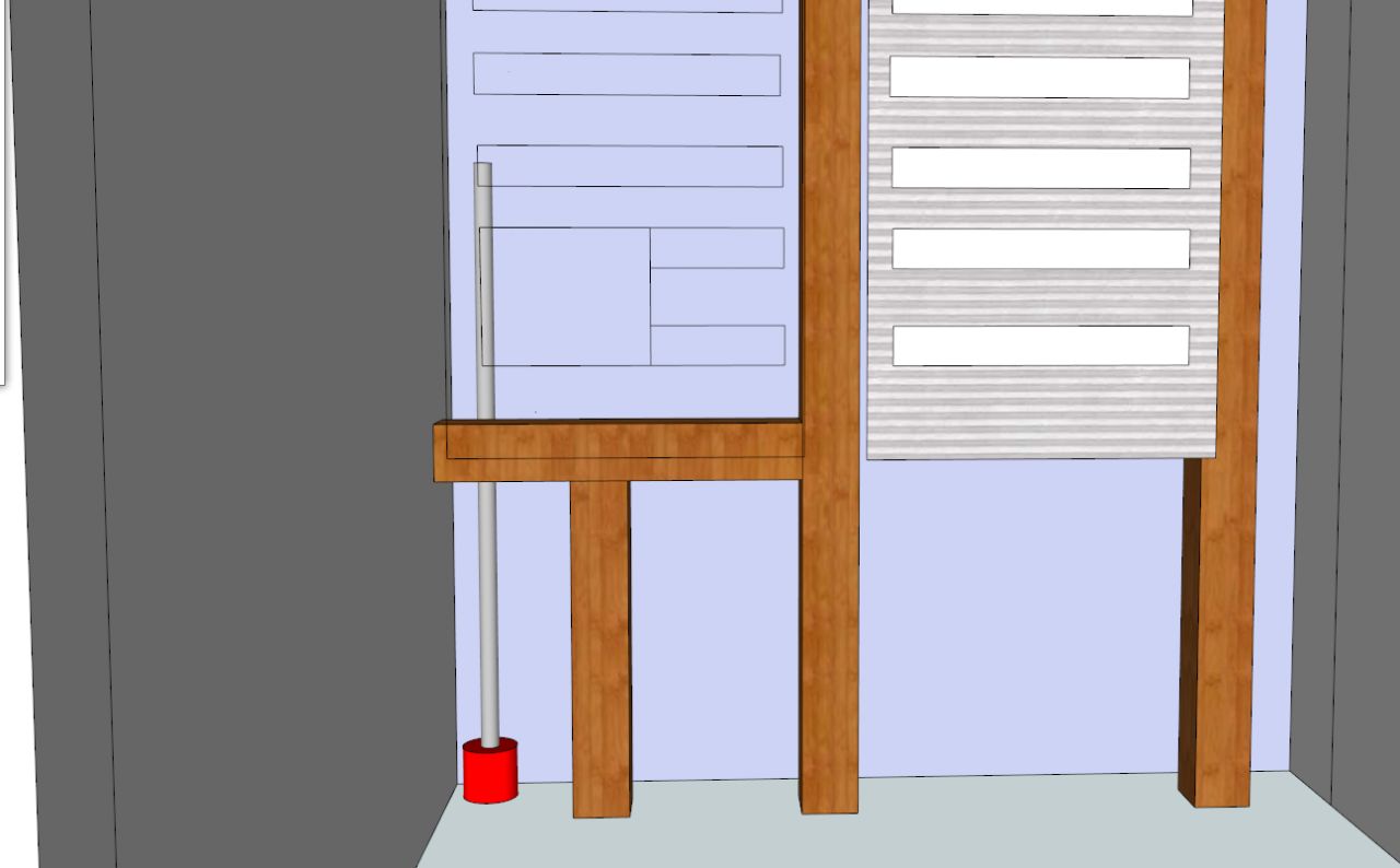 Structure en T sans le tableau