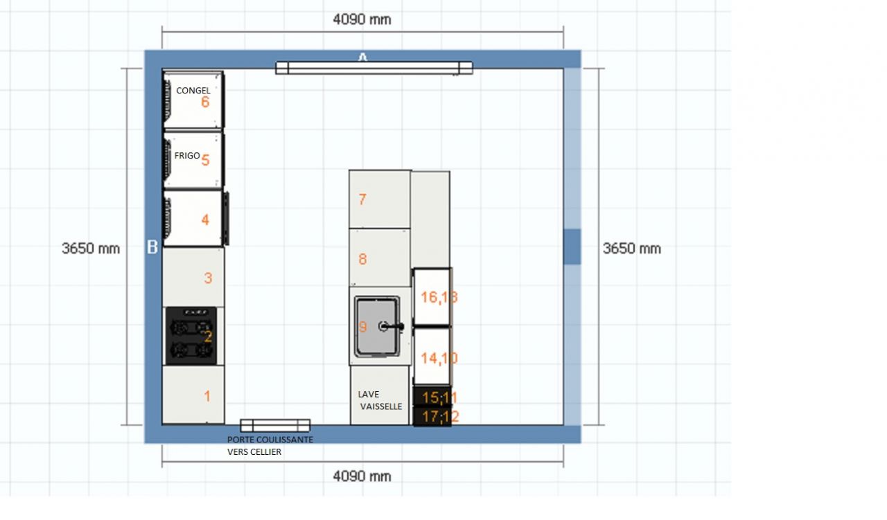 projet cuisine ika 1er jet