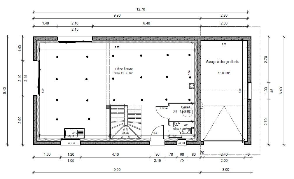 Disposition Des Spots  Led Au Plafond  Le site d co