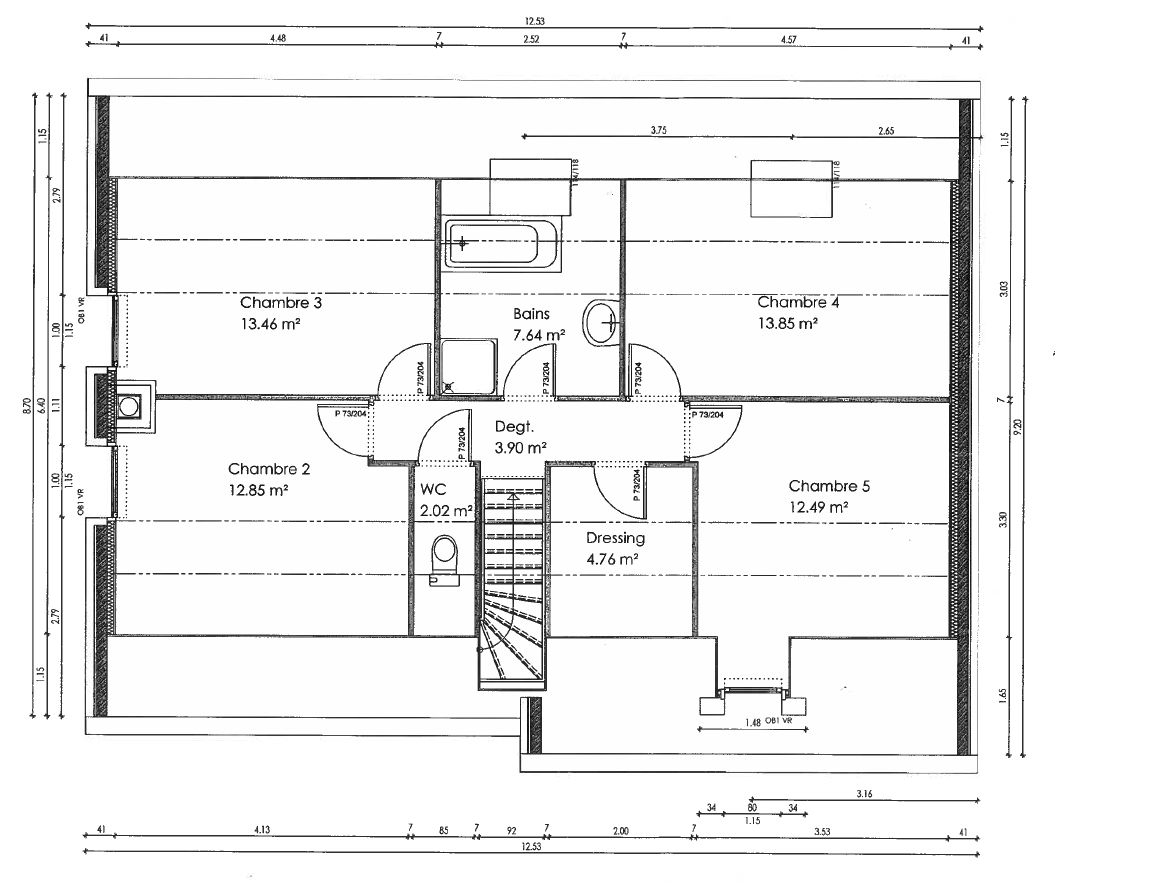 Plan Etage.